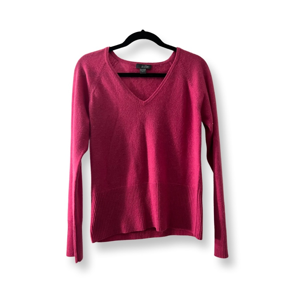 Griffen 100% Cashmere Sweater.  Size L
